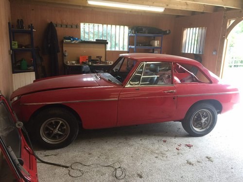 1979 MGB GT breaking for parts For Sale