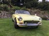 1968 Primrose yellow MGB previous owner 27 years In vendita