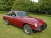 1978 MGB GT with Overdrive and Sunroof  VENDUTO
