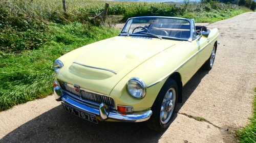1968 MGC Roadster With Automatic Transmission  SOLD
