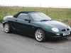 2001 MGF  For Sale