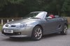 2011 MG TF 135 Enigmatic silver, black/red trim 11K miles, superb SOLD