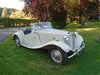 1952 MG TD LHD Matching Numbers Car - Price Reduced SOLD