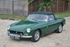 MGB Roadster with Over Drive 1970 SOLD