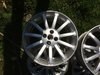 MG TF TROPHY 160 11 SPOKE MULTISPOKE 16'' Alloy Wheels In vendita