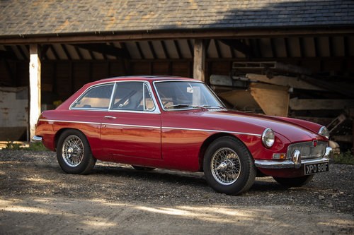 1968 MG B GT - Only 41,000 miles - on The Market For Sale by Auction