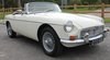 1964 MGB Roadster Early Pull Handle Example With Overdrive   VENDUTO