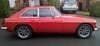1972 MGB GT Flame Red with overdrive RHD SOLD