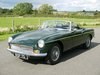 1969 MGB Roadster Manual with Overdrive VENDUTO