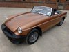MGB LE ROADSTER 1980 COVERED 44K MILES WARRANTED FROM NEW In vendita