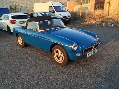 1978 MGB Roadster SUPERCHARGED For Sale