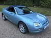 2000 MGF 1.8i SE Roadster in Wedgewood Blue  SOLD