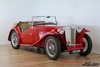 MG TC RHD 1949 in restored condition For Sale