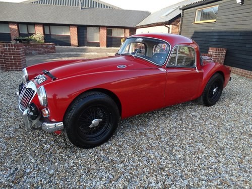 1960  Mg A HISTORIC RALLY FIXED HEAD COUPE ROAD LEGAL In vendita