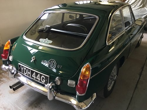 MGB GT 1.8 Beautifuly restored and upgraded.1968 Build For Sale