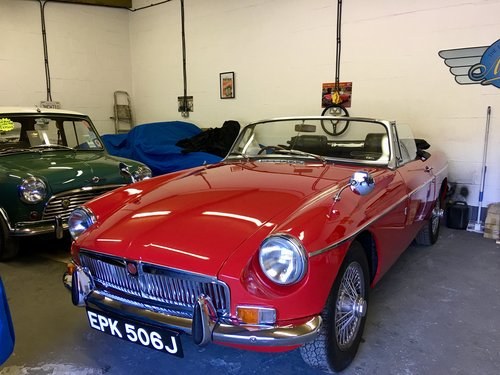 1970 MGB 1.8 Roadster Beautifuly Restored  For Sale