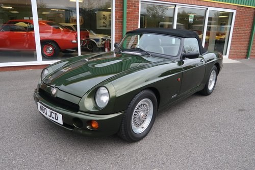 1995 RV8 4.0 V8 2dr Roadster Convertible in Woodcote Green SOLD