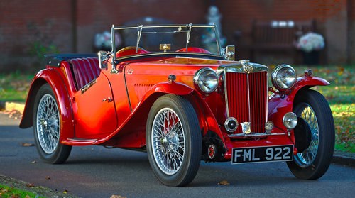 1937 MG TA Midget VERKAUFT