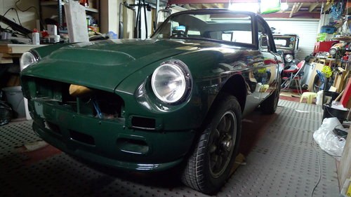 1969 MGC GT project, hard work done For Sale