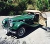 1954 MG TF 1250 Sportscar = Convertible LHD Green  $obo For Sale
