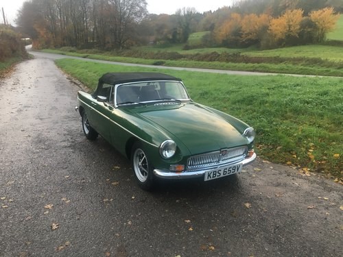 1965 Stunning Mgb Roadster For Sale