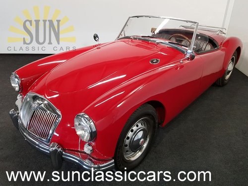MGA 1500 cabriolet 1957, leather seats For Sale