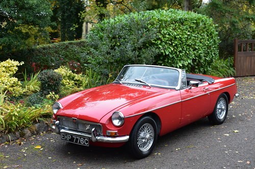 Mgb roadster 1965 Heritage Shell Last Owner 36 Years For Sale