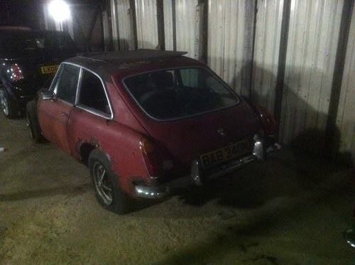 only 12000 miles barn find 1974 MGB GT For Sale