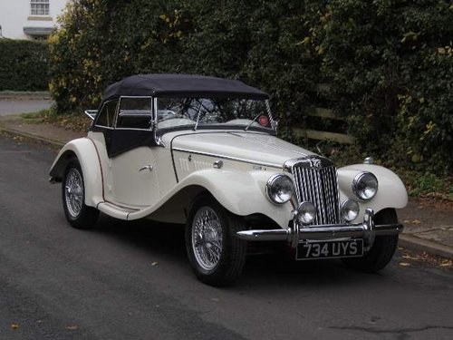 1954 MG TF 1500, RHD, Matching Numbers VERKAUFT