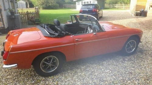 MGB ROADSTER 1973 CHROME BUMPER For Sale
