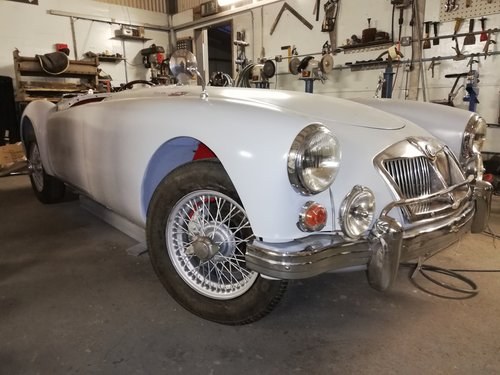 1961 MGA MkII Roadster - unfinished project For Sale
