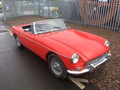 1964 MG B Roadster at Morris Leslie Auction 24th November Zu verkaufen durch Auktion