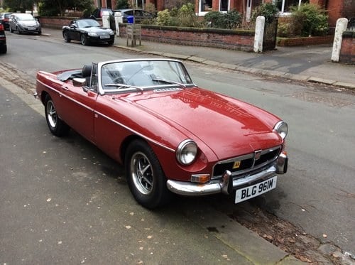 1974 Chrome bumper MGB Roadster For Sale
