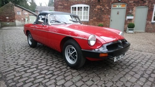 MGB Roadster 1977 Flamenco Red 66,900 miles Complete Rebuild For Sale