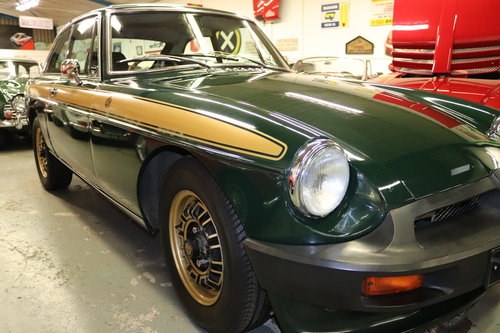 1975 MGB GT JUBILEE, 51000 miles from new For Sale