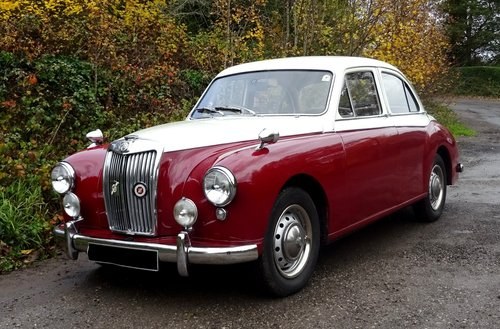 1958 MG MAGNETTE ZB TWO TONE PAINT TWIN CARBS SOLD