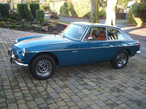1973 Exceptional Factory MGB GT V8 For Sale