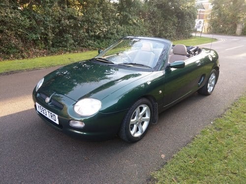 2001 Unique One Owner MGF Steptronic 1.8 Full MG SH 16 stamps  SOLD
