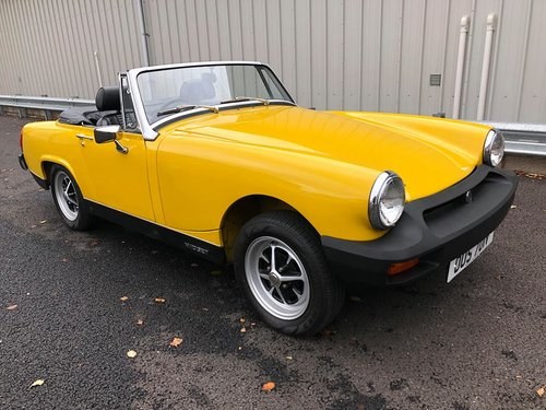 1980 MG MIDGET 1500 JUST 900 MILES FROM NEW!! For Sale