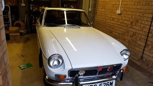 1973 A genuine 39K mileage MGB GT with over drive For Sale