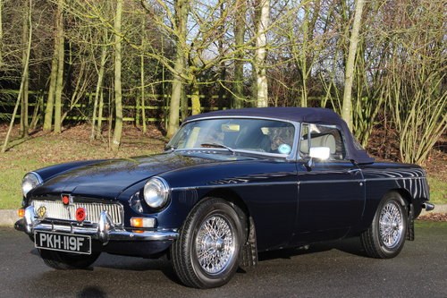 1968 MGB 1.8 ROADSTER - OVERDRIVE.'SOLD' MORE REQUIRED VENDUTO