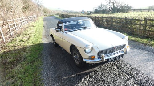 1966 MGB Roadster .Original car with only 60k miles from new VENDUTO