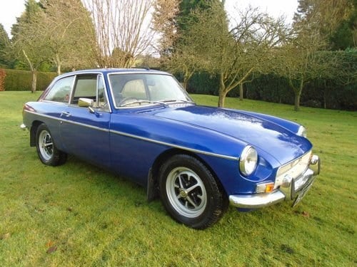1972 MGB GT with Overdrive SOLD IN 24 HOURS SOLD