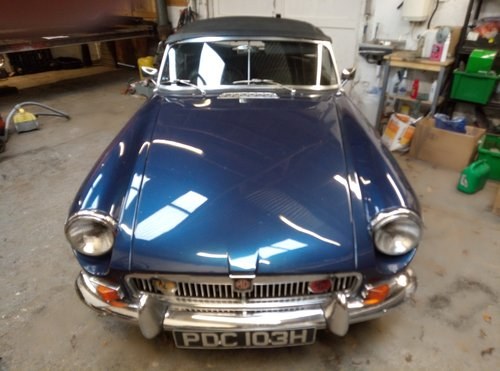 MGB ROADSTER  1969    For Sale