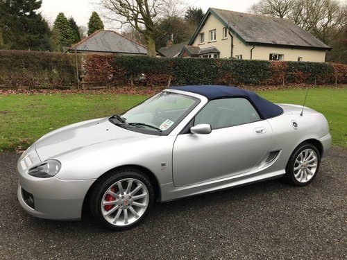 2004 MG TF SILVER JUST 1,088 MILES * SIMPLY STUNNING MG TF * VENDIDO