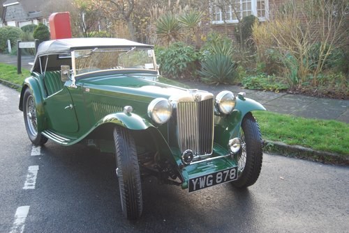 1947 MG TC - Restored to a very high standard SOLD
