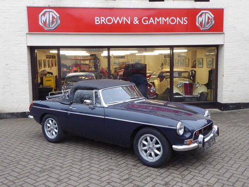 MGB ROADSTER 1971, LHD BUT CAN CONVERT IF PREFERRED SOLD
