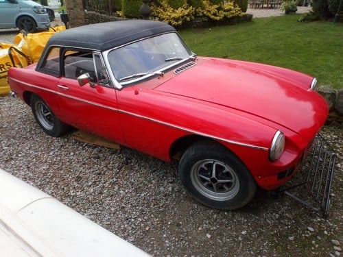 1973 Mgb Roadster Works Project For Sale