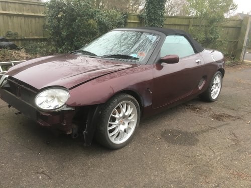 1999 Mgf 75th anniversary. Easy project For Sale