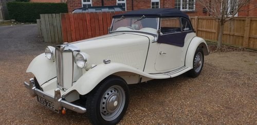 **REMAINS AVAILABLE** 1952 MG TD For Sale by Auction